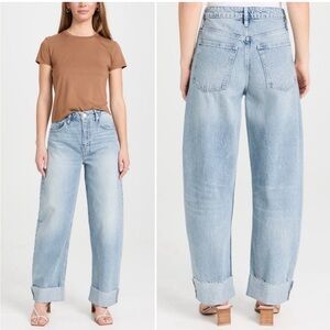 Frame Denim Sky Blue High Rise Jeans